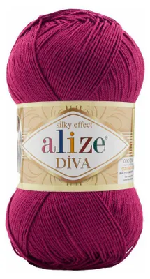 Produktbild von ALIZE Diva 326 Fuchsia