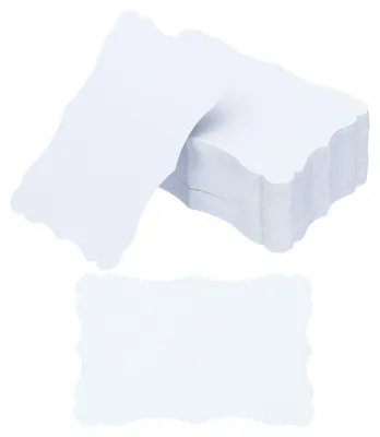 120 weiße Papier-Notizkarten 9,4 x 6,1 cm, blanko