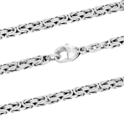 Produktbild von Silberkette Königskette Länge 21cm - Breite 4,3mm - 925 Silber