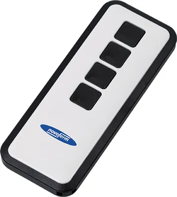 Produktbild von Novoferm Garagentor Handsender Mini-Novotron 524, 4 Kanal Sender, Schwarz / WeiÃ