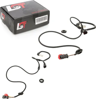 Produktbild von 2x ABS Sensor Drehzahlregler vorne links rechts für Audi A6 C5 04.1997-12.1998