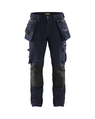 Produktbild von Blakläder® Handwerker Arbeitshose 4-Wege-Stretch 19981644 aus der Serie X1900 in div. Farben, Farbe:dunkelgrau/schwarz, Größe:D100 (D25)