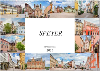 Produktbild von Speyer Impressionen (Wandkalender 2025 DIN A2 quer), CALVENDO Monatskalender