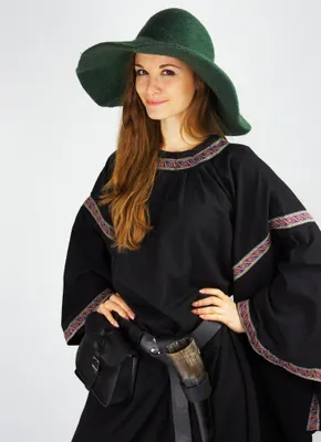 Produktbild von Handgefertigter Hut "Eleganz" Grün