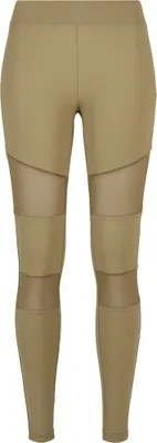 Imagen del producto de Urban Classics - Pantalones de malla técnica para mujer, color caqui, talla XL