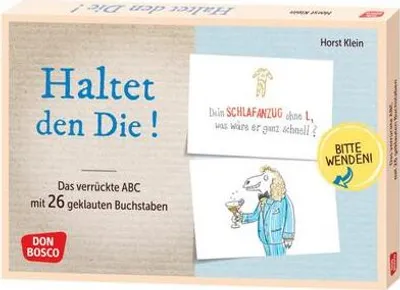 Image de Haltet den Die  Das verrückte ABC mit 26 geklauten Buchstaben