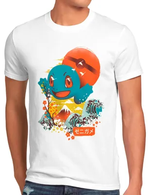 Produktbild von BaumwolleCloud Zenigame Herren T-Shirt monster game online