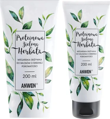 Produktbild von HAARSPÜLUNG FÜR MITTLERE POROSITÄT, VEGANER GRÜNER TEE, 200 ml