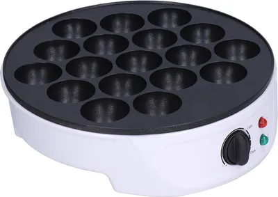 Obrázok produktu pre 18 otvorov Takoyaki Maker Prenosný elektrický stroj na pečenie Mini Octopus Ball