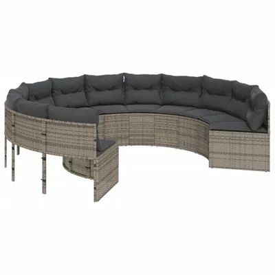 Zdjęcie produktu dla VidaXL 3318541, Ciemny Szary, 110 kg, 2400 mm