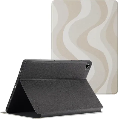 Produktbild von Selencia Vivid Klapphülle Samsung Galaxy Tab A9 Plus - Desert Waves Beige