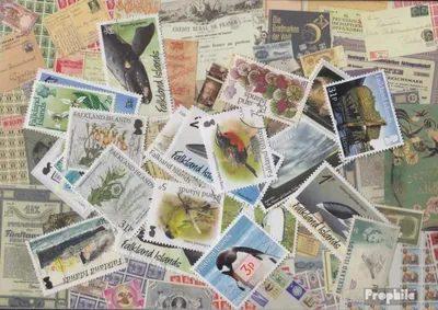 Produktbild von Briefmarken FalklanSteckanschlussln 25 verschiedene Marken