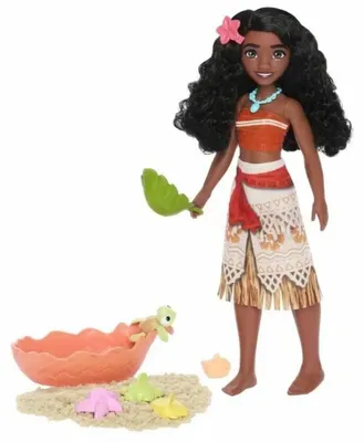 Produktbild von Disney Princess Ocean Friends Vaiana Doll & Accy, Modepuppe, Weiblich, 3 Jahr(e), 320 mm, 250 g, Mehrfarbig