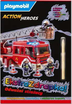 Immagine prodotto di PLAYMOBIL ActHero Ekstrazdr!OdważniStrażacy! 28290