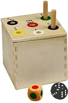Produktbild von Würfelspiel: Ab in die Box - Reisespiel für Kinder, Spielzeug, Lernspiel
