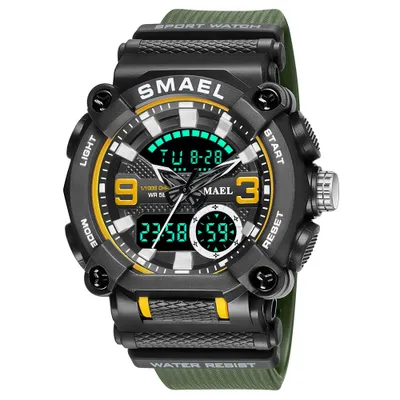 Obrázok produktu pre Hodinky SMAEL FO-14148 - Zelená/Čierna KP14148
