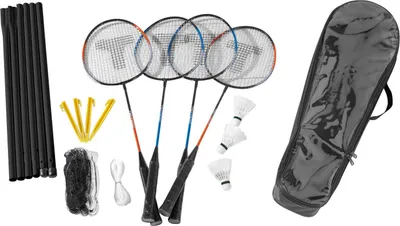 Immagine prodotto di Set da badminton e rete 4 giocatori