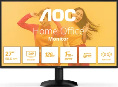 AOC Q27B35S3 27" 16 9 IPS 2560x1440 - Flachbildschirm (TFT/LCD) - 27"