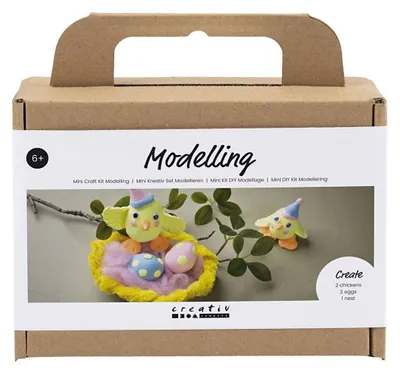 Produktbild von Creativ Company CC Mini Hobbyset Modellieren Ostern