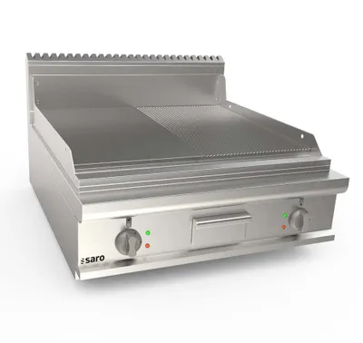 Produktbild von Saro Elektrogriddleplatte 800Mm Breit Tisch 1/2+1/2 Modell Lq / Fte4Bbm