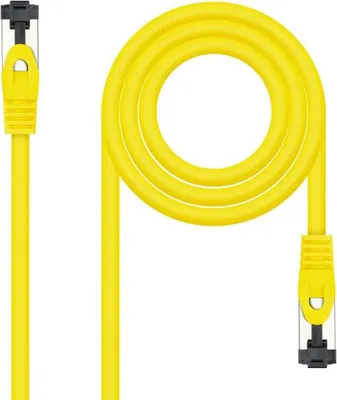 Zdjęcie produktu dla Nanocable 10.20.2000-L25-Y, 0,25 m, Cat8.1, S/FTP (S-STP), RJ-45, RJ-45, Żółty
