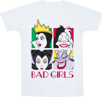 Produktbild von Disney - "Bad Girls" T-Shirt für Herren BI52462 (S) (Weiß)