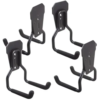 Immagine prodotto di 4 ganci da parete in acciaio per il garage
