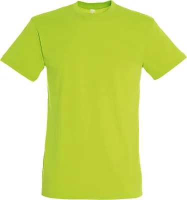 Image de T-shirt SOLS Regent pour homme, manches courtes PC288 (XL) (Vert pomme)