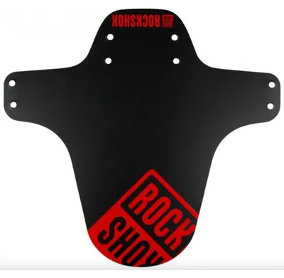 Image de RockShox Tôle d'insertion Vr Rockshox Fender Noir / Rouge brillant