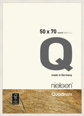 Produktbild von nielsen Holz Bilderrahmen Quadrum, 50x70 cm, Weiß