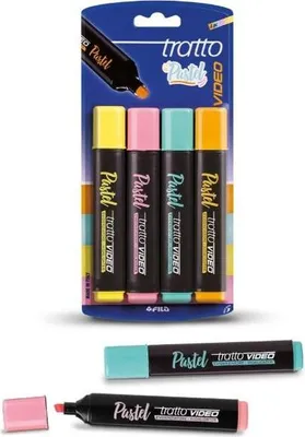 Image de Tratto F835800 marqueur 4 pièce(s) Couleurs assorties