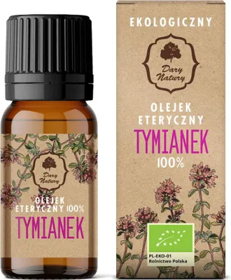 OLEJEK ETERYCZNY TYMIANEK BIO 10 ml - DARY NATURY