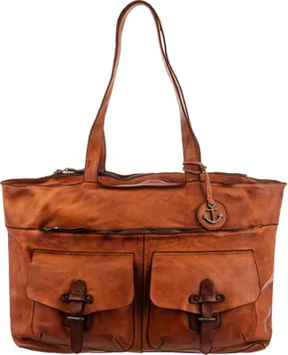 Produktbild von Harbour 2nd UP13070 Totebag Style Jordan Tragetasche cognac