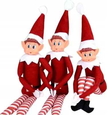 Zdjęcie produktu dla Elf Świąteczny Elf On The Shelf Figurka Elfa Skrzat Adwent Święta Psotnik