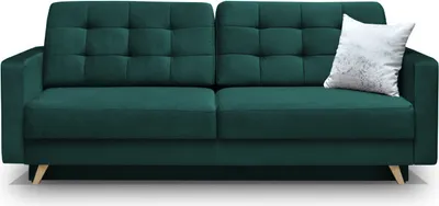 Produktbild von SCHLAFSOFA VEGAS (Dunkelgruen - Fuego 162)
