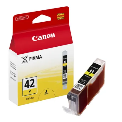 Zdjęcie produktu dla Canon 6387B001, Standardowa wydajność, Żółty, Tusz na bazie pigmentu, 1 szt., 284 stron(y)