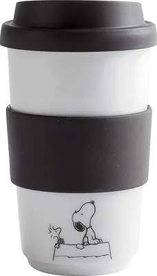 Produktbild von KAHLA Becher 0,40 l + Trinkdeckel Peanuts Peanuts Look-out 2DH195A44174CP