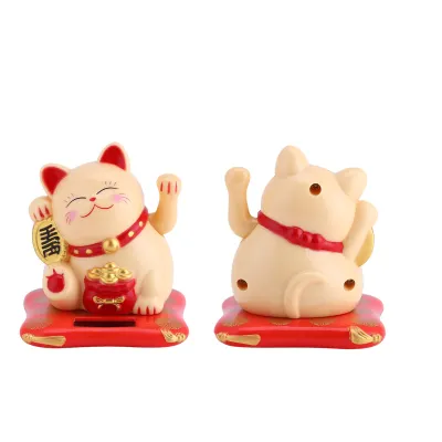 Image de Chat qui agite,Chat de bienvenue,Chat solaire porte-bonheur,Décoration chat qui agite