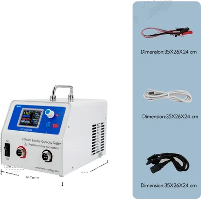 Zdjęcie produktu dla Tester pojemności akumulatorów, ładowanie/rozładowywanie, bardzo precyzyjne pomiary, 50 A, 5 V