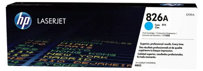 Obrázek produktu pro HP 826A Azurová originální tonerová kazeta LaserJet, 31500 str., Azurová, 1 kusů