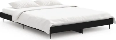 Obrázek produktu pro vidaXL Postelový rošt černý 135x190 cm Dřevěný materiál