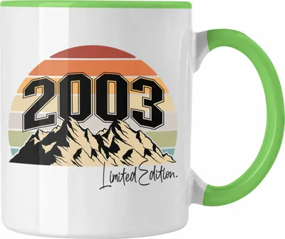 Produktbild von Trendation - 18. Geburtstag Tasse Geschenk Mädchen Jungen Geschenkidee Lustig Spruch 18 Geschenke Geschenkideen zum 18 Bday 18er Tochter (Grün)