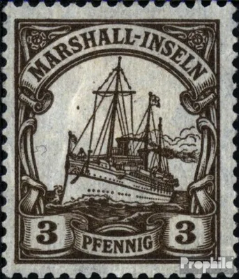 Produktbild von Briefmarken Marshall-Inseln (Dt. Kol.) 1901 Mi 26 postfrisch Schiff Kaiseryacht Hohenzollern