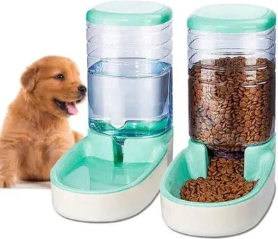 Produktbild von Famanu Futterautomat für Katzen - Grün