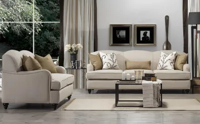 Produktbild von Wohnzimmer Sofagarnitur Zweisitzer mit Dreisitzer Luxus Sofa Design Einrichtung