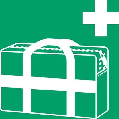 Immagine prodotto di Pittogramma di sicurezza - Borsa medica di emergenza 200x200 mm