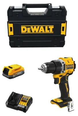 Produktbild von Schlagbohrschrauber DeWALT DCD794E1T (1 x 1,7 Ah Powerstack + DCB1104 + TSTAK II)