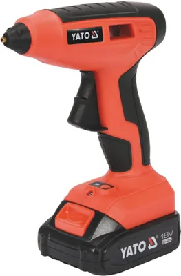YATO Heißklebepistole 18 V 11 mm mit Akku YT-82854