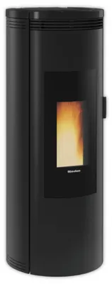 Image de Poêle à granulés 8kw noir - Nordica Extraflame - AMIKAEVONOIR -