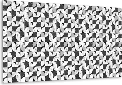 Produktbild von Vinyl Muster - Fliesenaufkleber PVC Fliesenfolie - Selbstklebende Vinyl , Geometrisches Mosaik - 100 cm x 50 cm